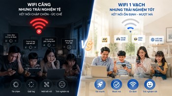 Internet tốc độ bao nhiêu là đủ cho gia đình? Không phải cứ “mạng mạnh” là dùng sẽ mượt